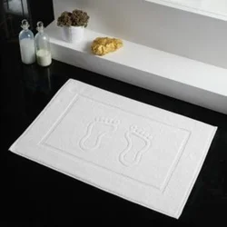 Peškir za noge Stopa 50x70cm-bela