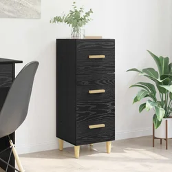 Kreveta Crni hrast 34,5 x 34 x 90 cm Konstruirano drvo