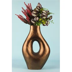 Aberto Design Dekorativna vaza BK003, Braon