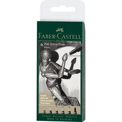 Faber Castell Pitt Artist Pen India ink pen 1/6 black