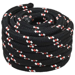 Konopac za čamce 25 m 4 Crna i crvena PP