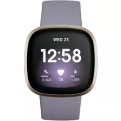 FITBIT pametni sat Versa 3, sivi-ljubičasti