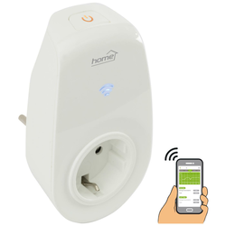 Home NVS 1 PRO Smart WiFi utičnica, Mjerenje potrošnje, Bijela