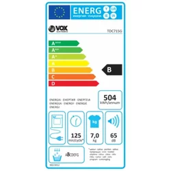 Vox TDC-715G Mašina za sušenje veša