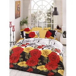 LEssentiel Maison Ranforce komplet posteljina Bionca Perla, Šarena