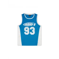 AND1 Majica 93 Airtex modra/bela