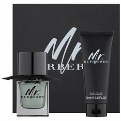 Burberry Mr. Burberry darilni set III.  toaletna voda 50 ml + telo gel 75 ml