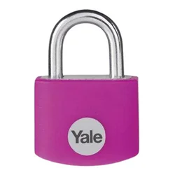 YALE Katanac aluminijski 32mm pink YE3B/32/116/1/P