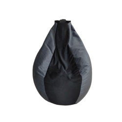 Lazy Pleasure Lazy bag, 300x130cm, Sivo-crni