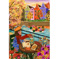Pieces & Peace - Puzzle Jesen v Amsterdamu - 1 000 kosov