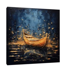 Canvas Slika na platnu Brod na pučini 3, Bez rama, 50x50 cm