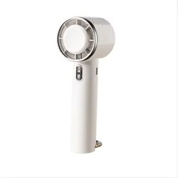 INF Ročni mini ventilator na USB, 5-stopenjski, s karabinom White, (5000286503)