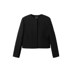 MANGO Blazer LOUIS črna