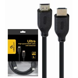 HDMI kabl CC-HDMI8K-3M v.2.1 ethernet support UHD/8K TV 3m crni