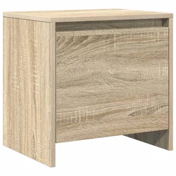 Vidaxl Nočna omarica sonoma hrast 45x34x44,5 cm iverna plošča