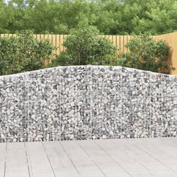 Lučne gabionske košare 6 kom 400x30x100/120cm pocinčano željezo