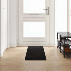 Tepih trkač Crna 50 x 250 cm 100% Polipropilen Tuft