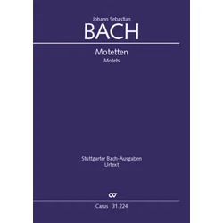 BACH J.S.:SAMTLICHE MOTETTEN/MOTETS