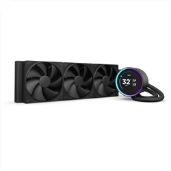 Kućište za vodeno hlađenje procesora NZXT Kraken 360 Elite V2, 3x120mm F120P ventilatora sa statičkim pritiskom, sa 2.72 IPS ekranom, RL-Kn36E-B2, crno