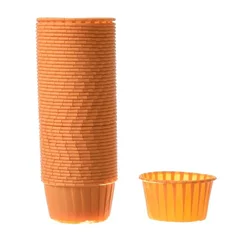 shumee Papirnati kozarci, ORANŽNI, 50x39mm/48 kosov