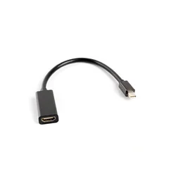 Lanberg Adapter Mini DisplayPort (M) -> HDMI (F), kabel