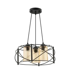 OPVIQ Luster Dratkruh Glass Black Yellow