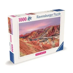 Ravensburger - Puzzle Čudovite gore: Mavrične gore, Kitajska - 1 000 kosov