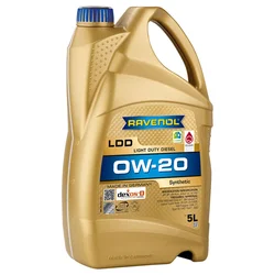 Ravenol Motorno ulje LDD Light Duty Diesel 0W-20, 5 l