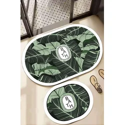 Lessentiel Maison Set prostirki za kupatilo Aleas, 2 komada, Šareni