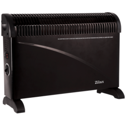 ZILAN Konvektorska grejalica ZLN6843/BK, 2000W, podesivi termostat, crna
