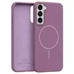 Velvet Touch MagSafe maska za Samsung Galaxy S22 Plus - Ljubičasta