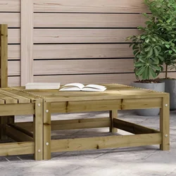 Vrtni tabure 70 x 70 x 30 cm od impregnirane borovine