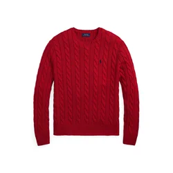 Polo Ralph Lauren Pulover DRIVER češnjevo rdeča
