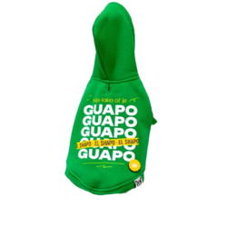 EL SHAPO Duks za pse Guapo, XS, Zeleni