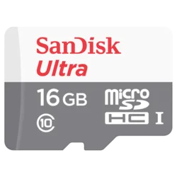 Micro SD Card 16GB SanDisk Ultra Android UHS-I class10 80mb/s
