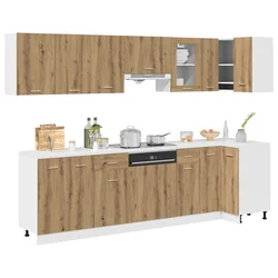 11-dijelni set kuhinjskih ormarića Lyon Artisan hrast, inženjersko drvo