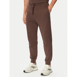 HUGO Spodnji del trenirke Dayote232 50489617 Rjava Regular Fit