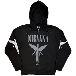 Nirvana In Utero Mono Charcoal Grey L Kapuco