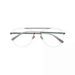 Mykita-Jun aviator-frame glasses-unisex-Gold