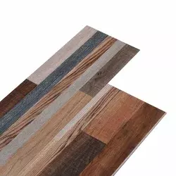 Samoljepljiva podna daska 32 pcs Šareni 4,46 m2 PVC