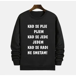 MAFIMI Duks Kad se radi ne smetam, Crni