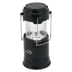 Prenosiva solarna LED lampa LED/1200mAh crna