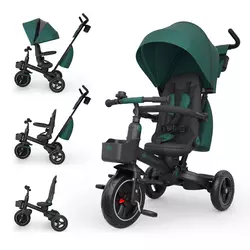 KINDERKRAFT TRICIKL SPINSTEP 2 PLUS GREEN