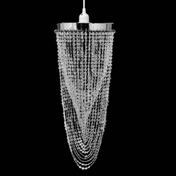 VIDAXL kristalni viseči lestenec 22x58 cm