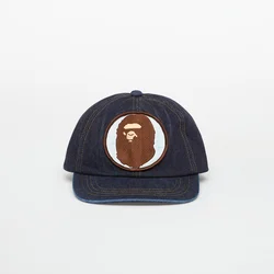 Čepica A BATHING APE Washed Denim Cap M Indigo Universal