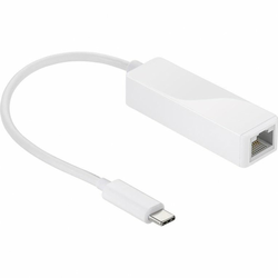 Goobay Omrežni adapter 1 Gbit/s Goobay LAN (10/100/1000 MBit/s), USB-C™