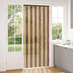 Zavjesa protiv insekata Chenille Smeđa i bež 100 x 230 cm