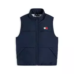 TOMMY HILFIGER Brezrokavnik  marine / rdeča / bela