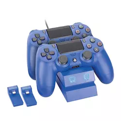 Venom VS2738 Twin Docking Station PS4 blue Wave Blue punjač PS4