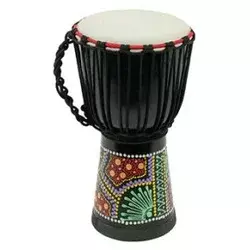 TERRIS TD4-8 DJEMBE 8'' RED BLK